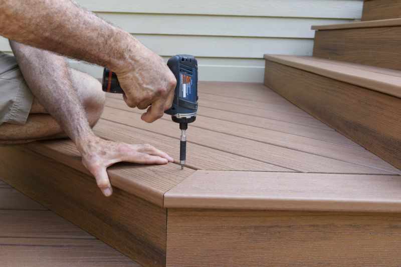 Porch Stairs Installation