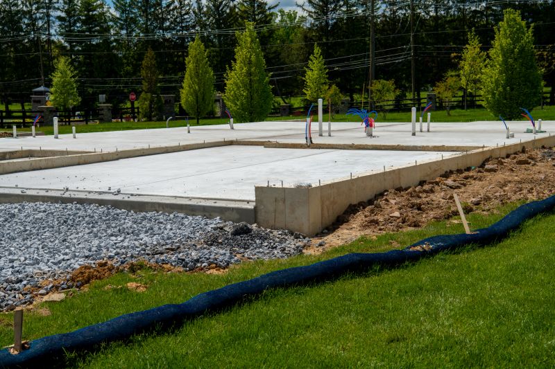 Commercial Slab Construction in Williamsburg, VA