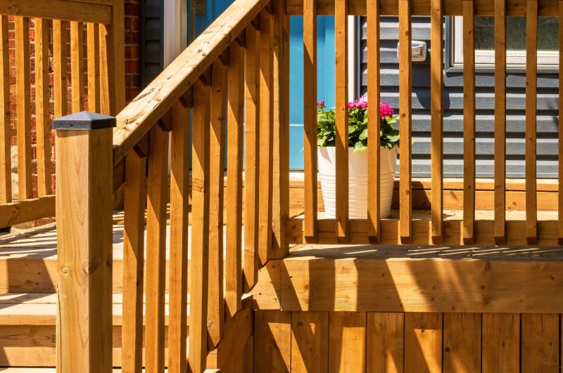 Porch Stairs Installation detail